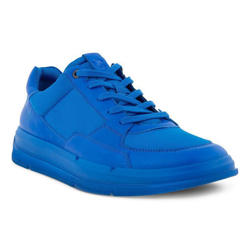 Men Casual Ecco Soft X M - Sneakers Blue - India UGLBNC356